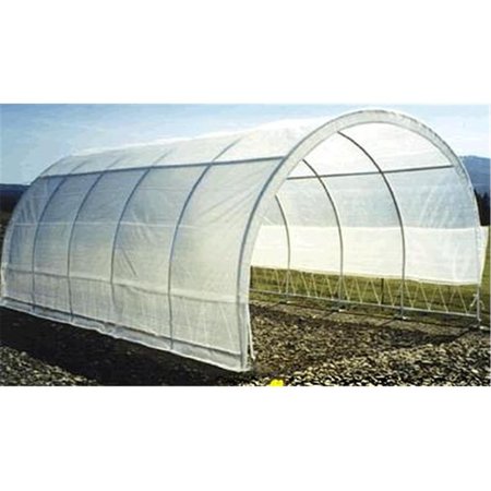 GREENGRASS Weatherguard 8 and apos;6 and quot;Hx12 and apos;Wx20 and apos;L round top greenhouse- GR5663